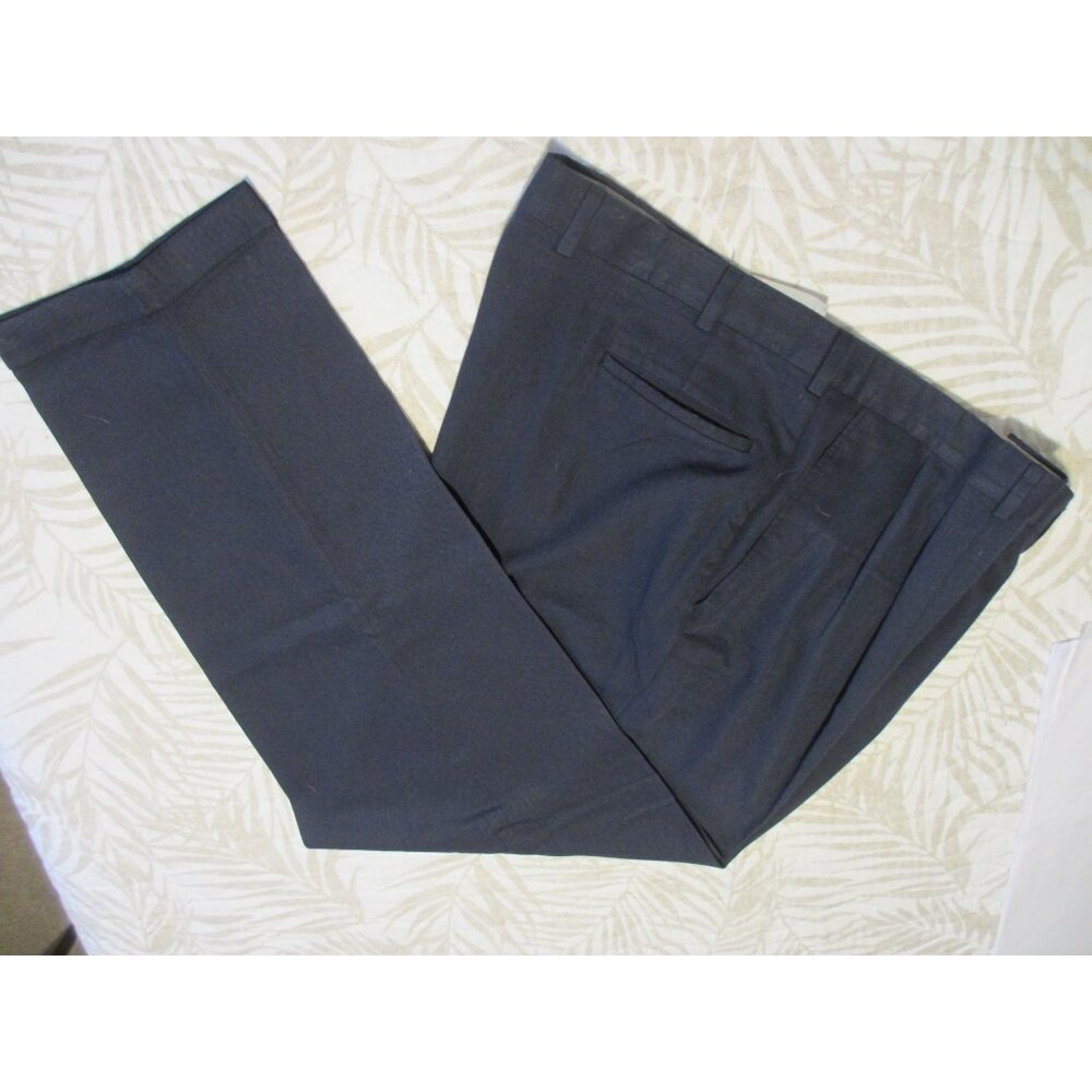 Savane Deep Dye Mens Dress Pants Process 2000 No Fade No Wrinkles Guaranteed 44/